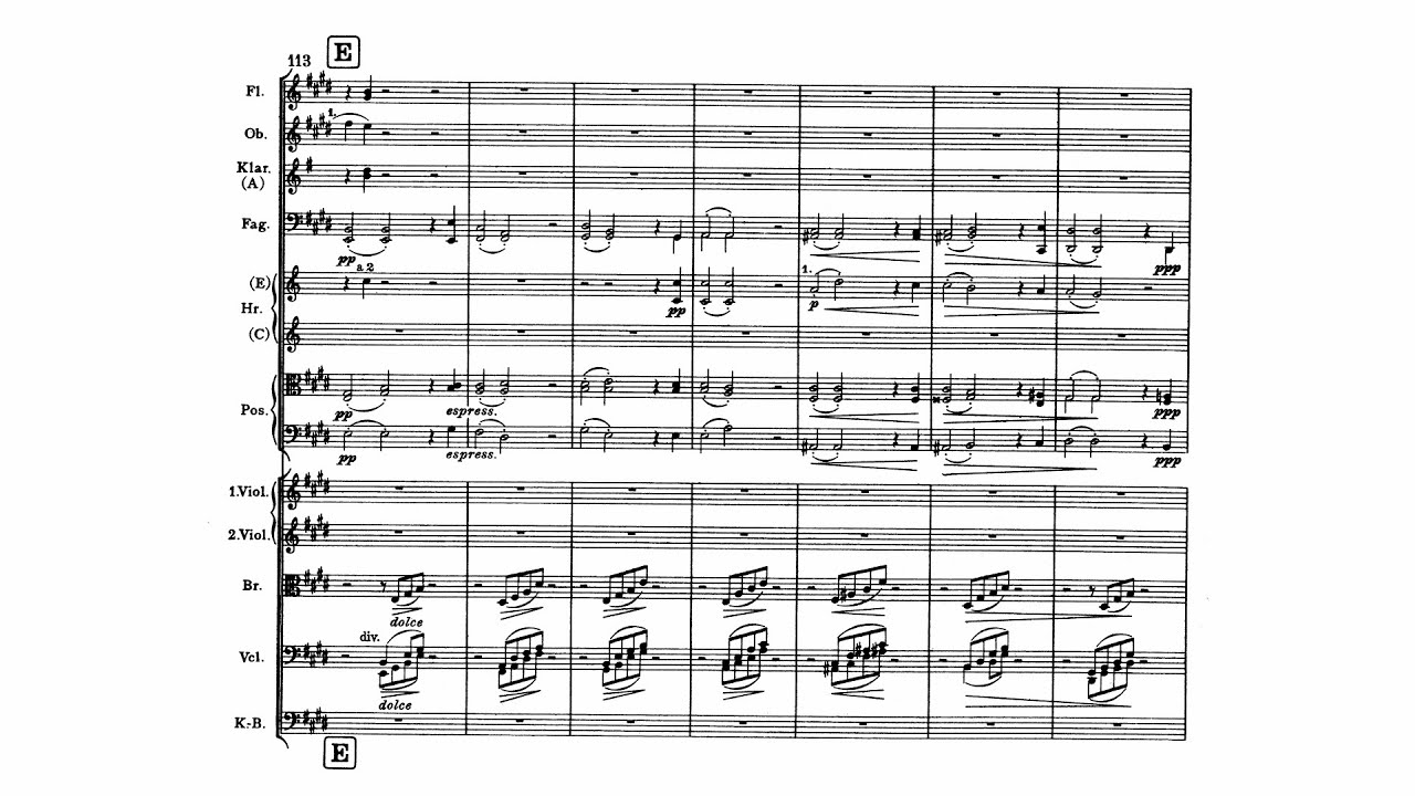 Brahms: Symphony No. 4 in E minor, Op. 98 (with Score)