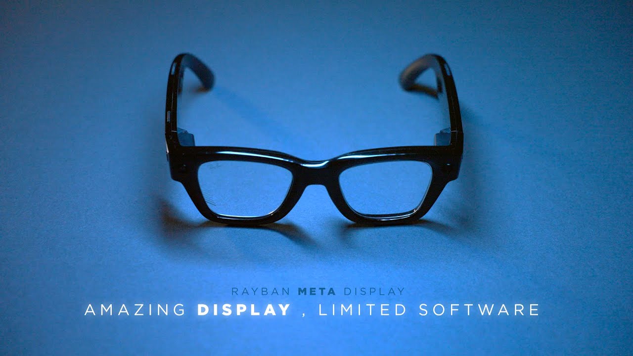 Ray Ban Meta Display: Amazing Display, Limited Software