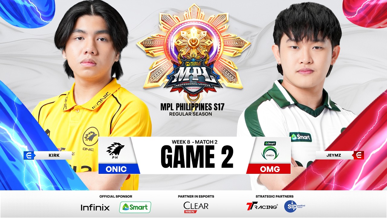MPL PH S17 - W8D1 - ONIC VS OMG GAME 2