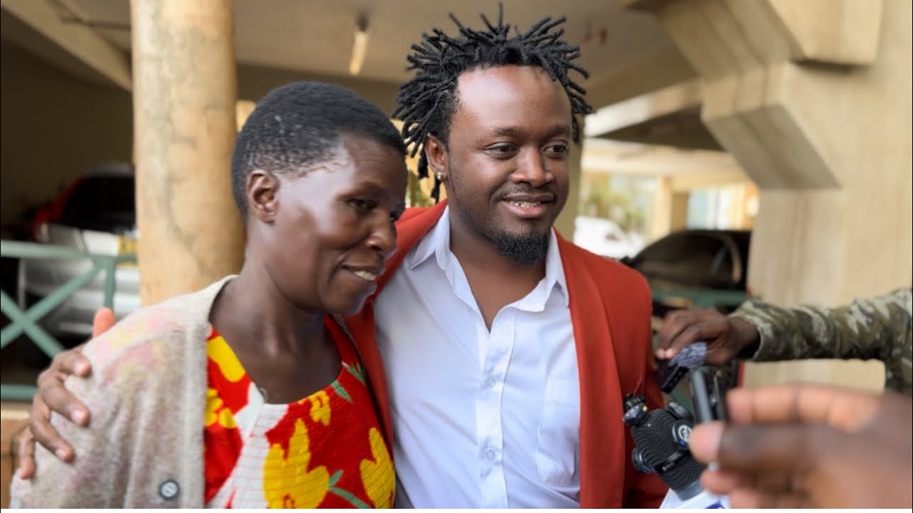 Bahati & Alleged Mother Arrives For DNA Test - See What Bahati Said