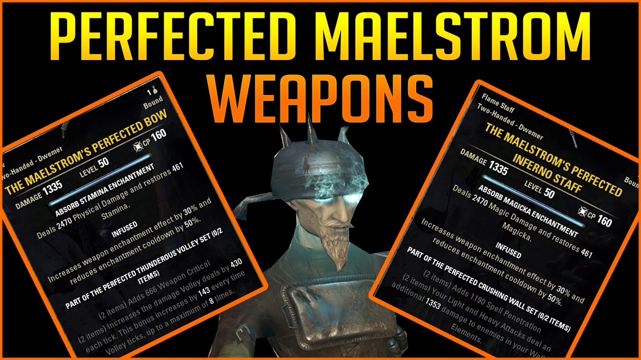 СОВЕРШЕННОЕ оружие Maelstrom и Dragonstar Arena: насколько важны дополнительные преимущества? ESO