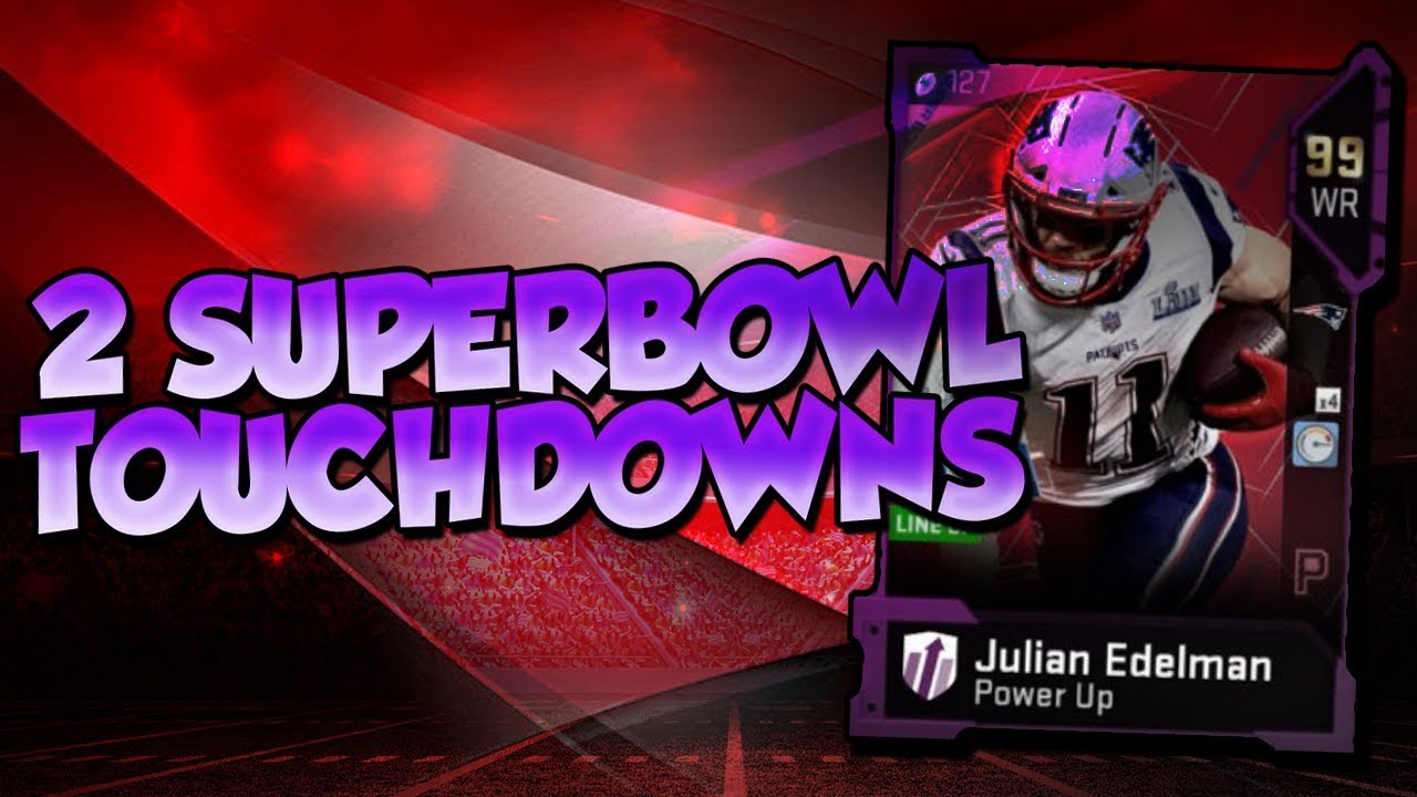 Madden 19 MUT-99 SuperBowl MVP J.Edelman Scores 2 TD's In The Super Bowl! He Can't Be Stopped!