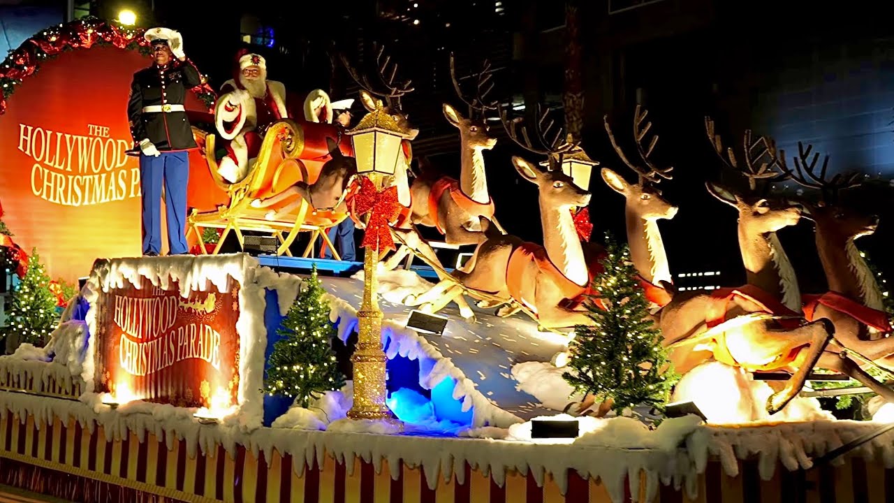 The 2025 Hollywood Christmas Parade! 4K 60FPS 