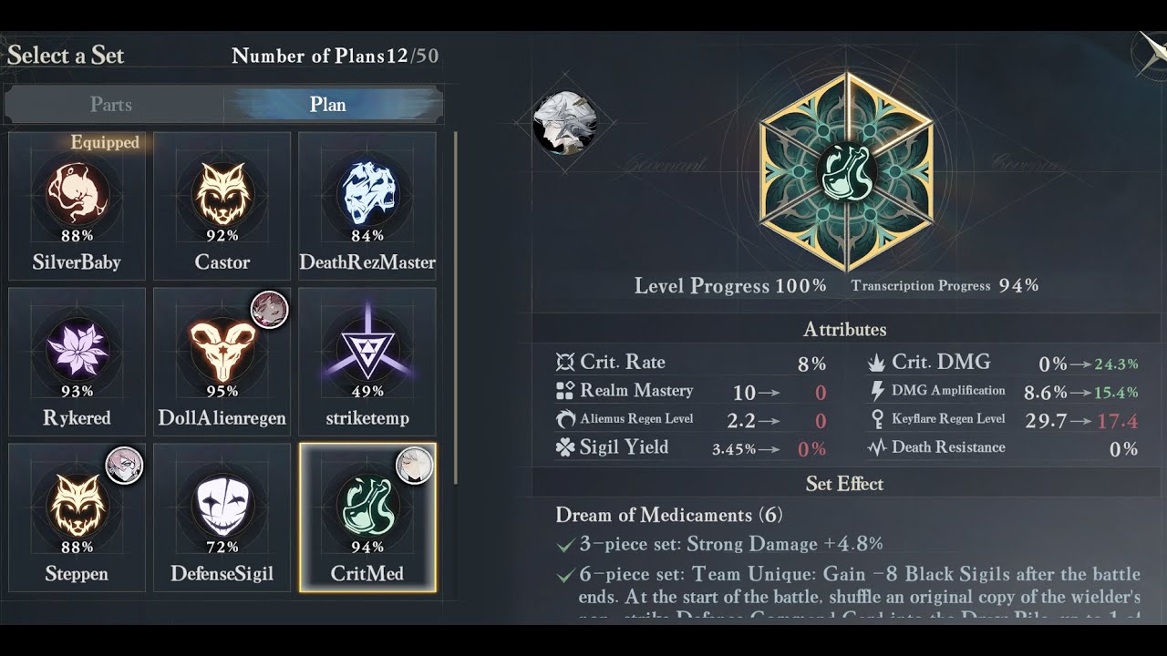 Morimens. Covenant (Weapon) Guide. What is meta, what is not.