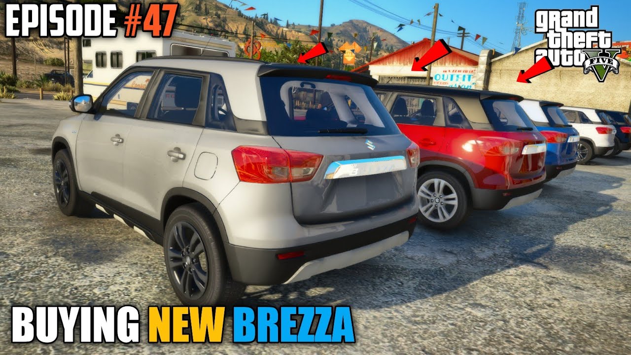 GTA 5: IMPORTING MARUTI SUZUKI BREZZA FROM INDIA 🔥