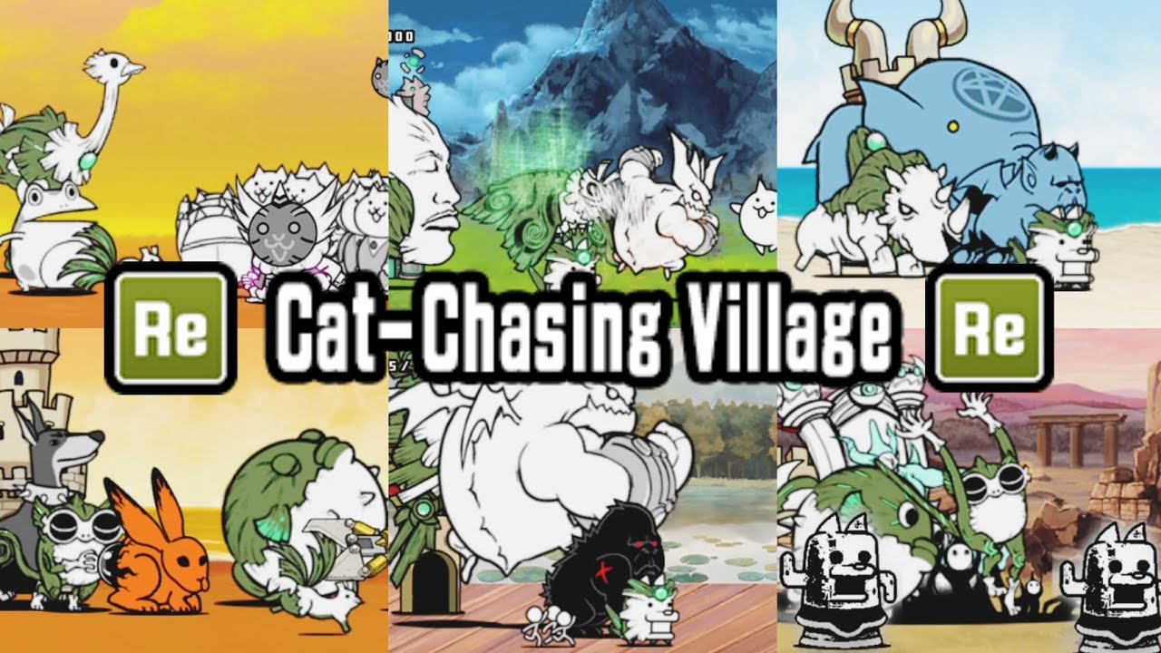 UL 45: Cat-Chasing Village - The Battle Cats [En Español]
