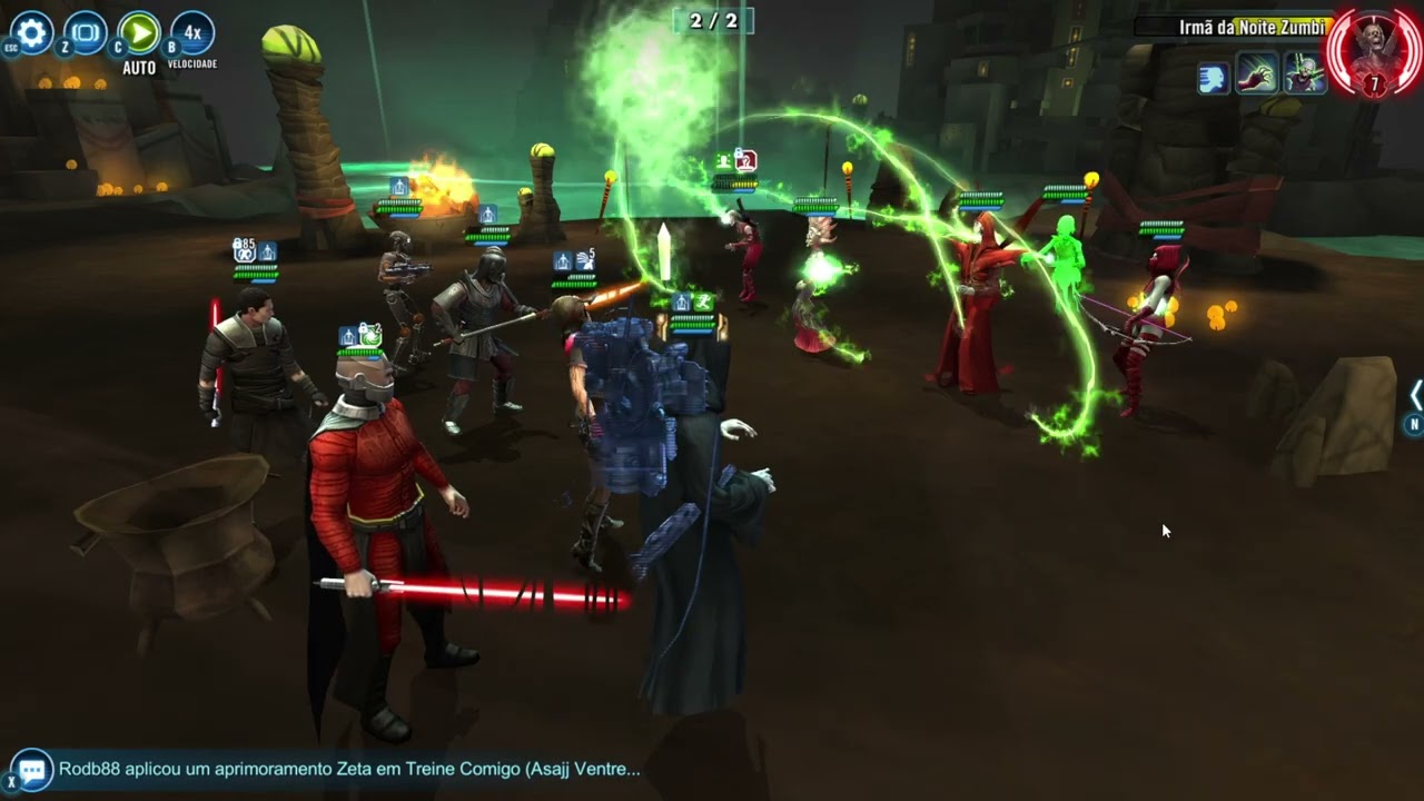 SWGOH RotE - Dathomir - Aphra CM w/o Droids FULL AUTO