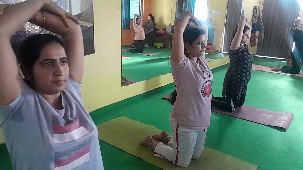 Different types yoga body parts belly # side # arm # back 