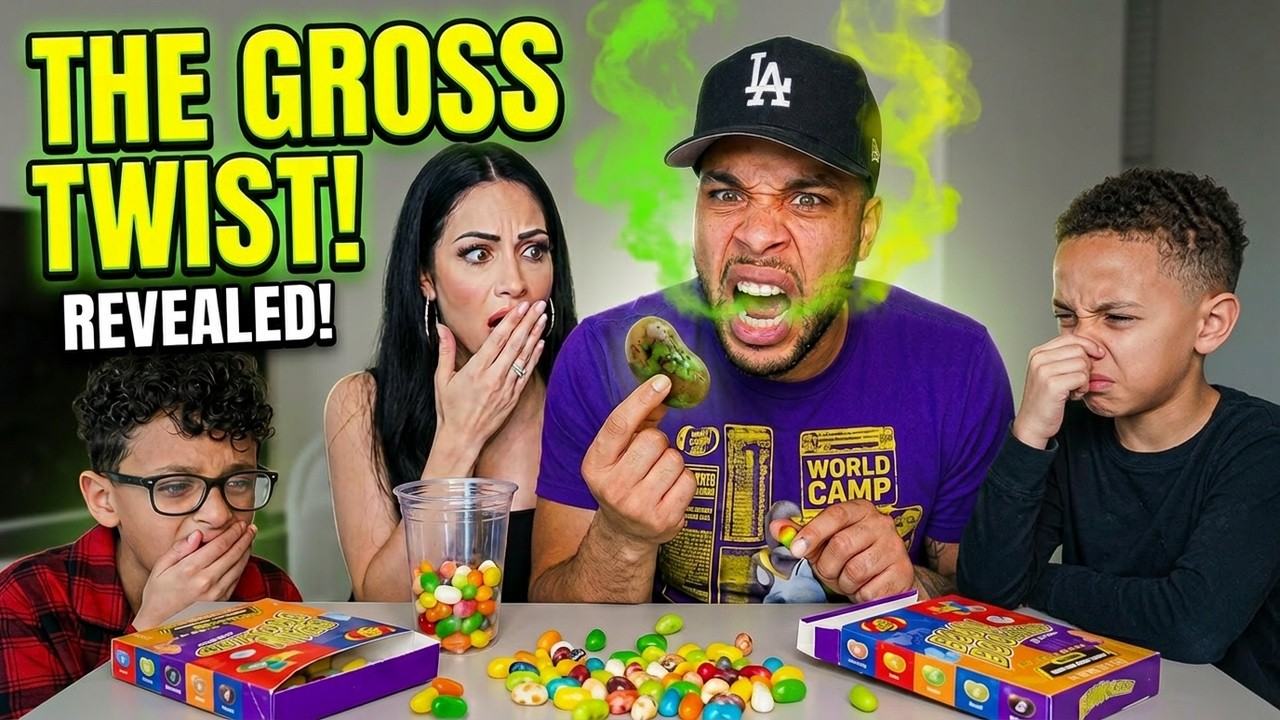 BEANBOOZLED CHALLENGE WITH A TWIST | Taj & B