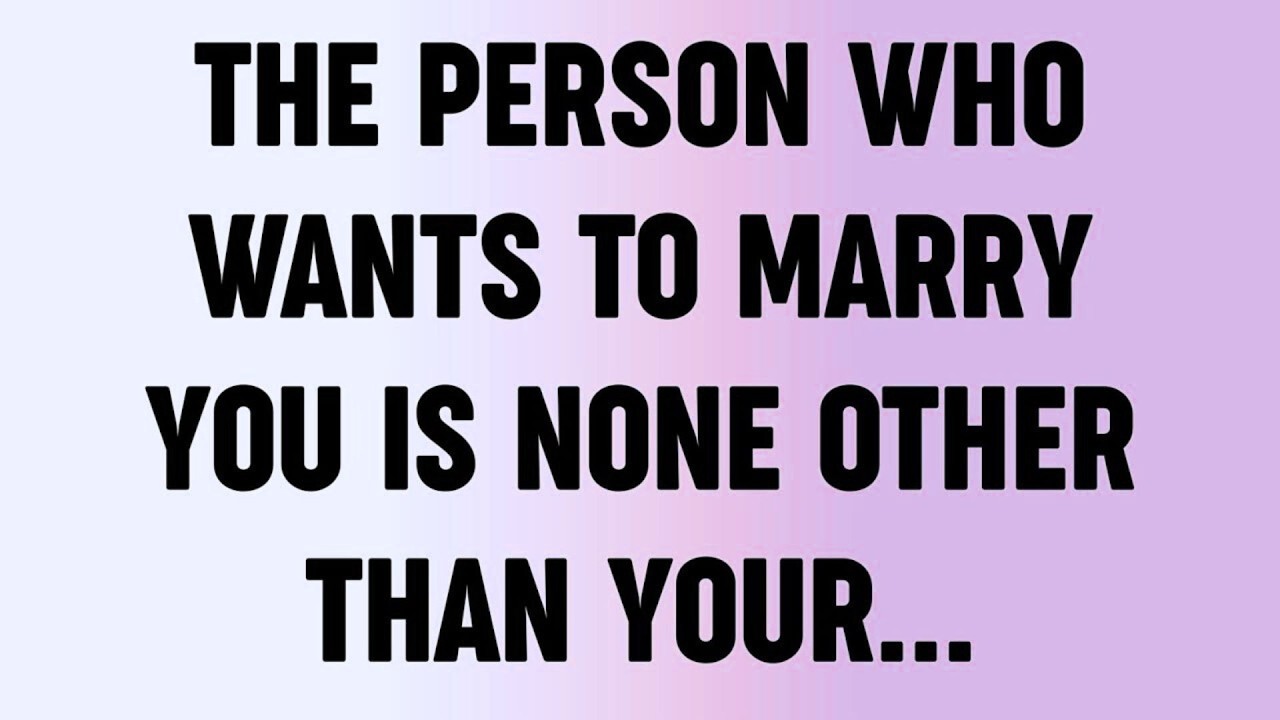 Sequence 01The Person Who Wants To Marry You Is None Other Than Your...?