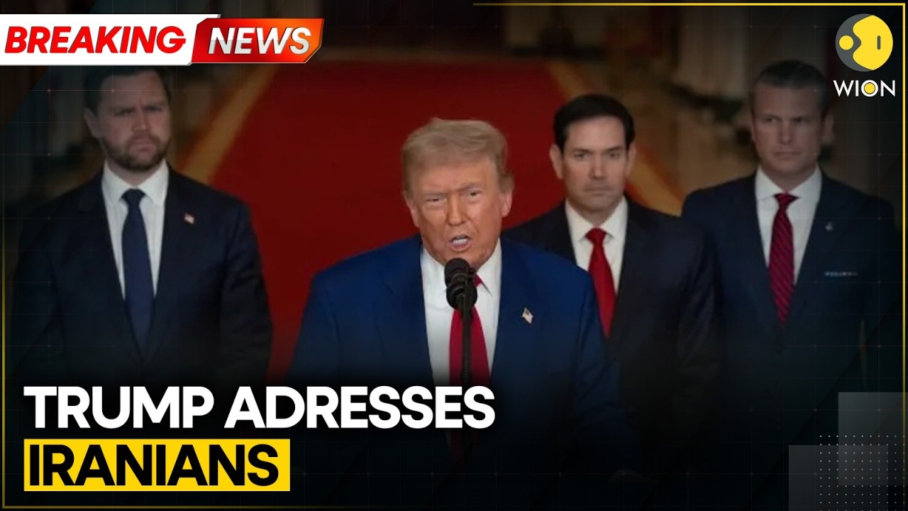 US-Iran War: Trump Says if Iranian Forces Lay Down Arms They Will Get Immunity | WION BREAKING