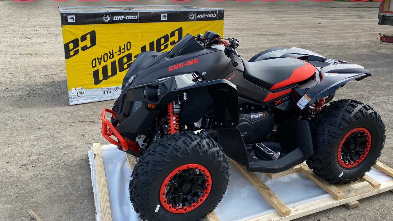 ATV UNBOXING 💢 CAN AM RENEGADE 1000 R XXC 💢 CAN AM 2021