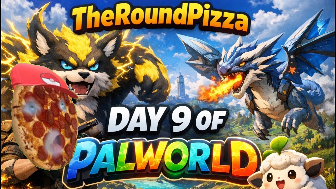 Palworld Day 9. #TheRoundPizza #SuperSigmaPokeManSaturday