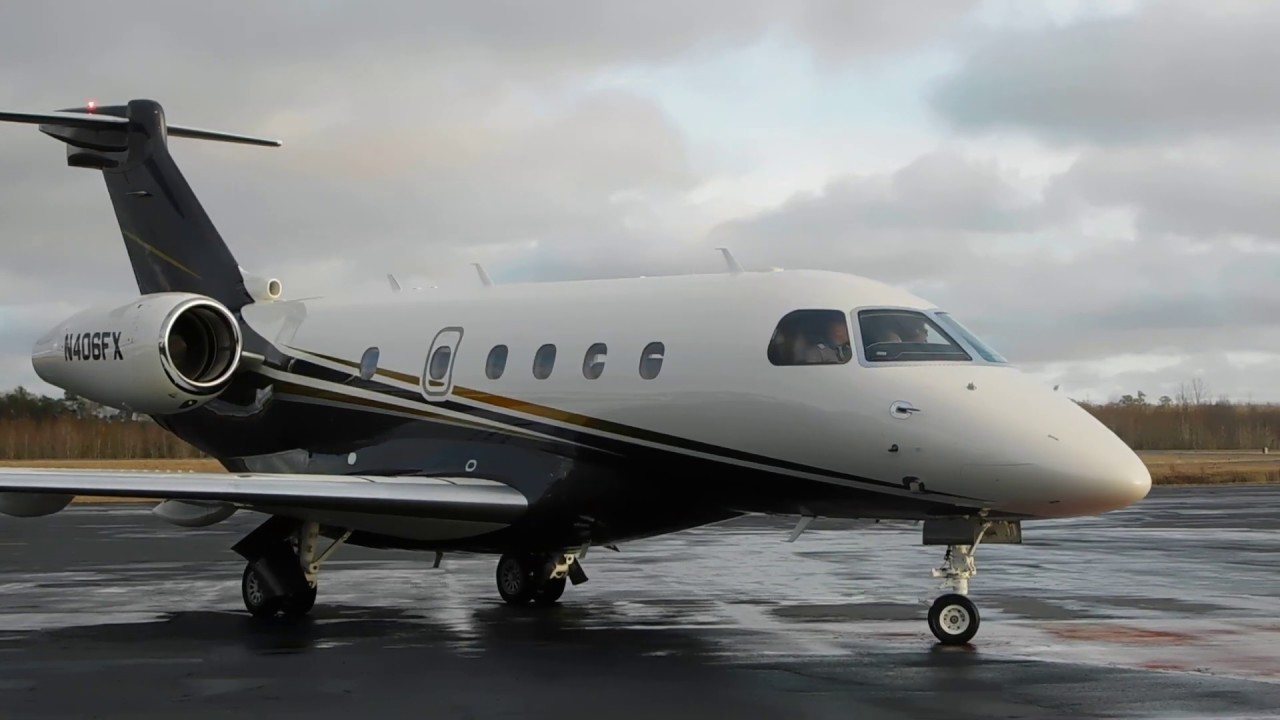 Embraer Legacy 450 Startup and Taxi