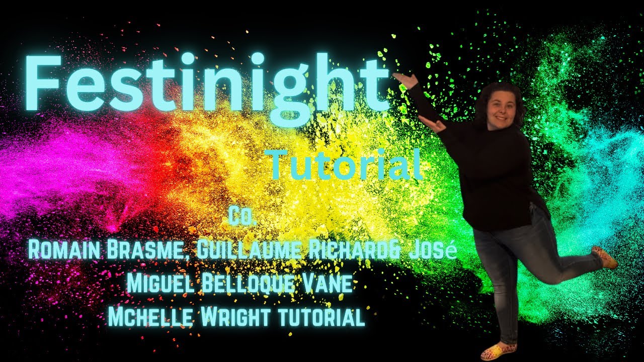 Festinight line dance tutorial Easy intermediate choreography by Brasmr, Richard & Belloque Vane