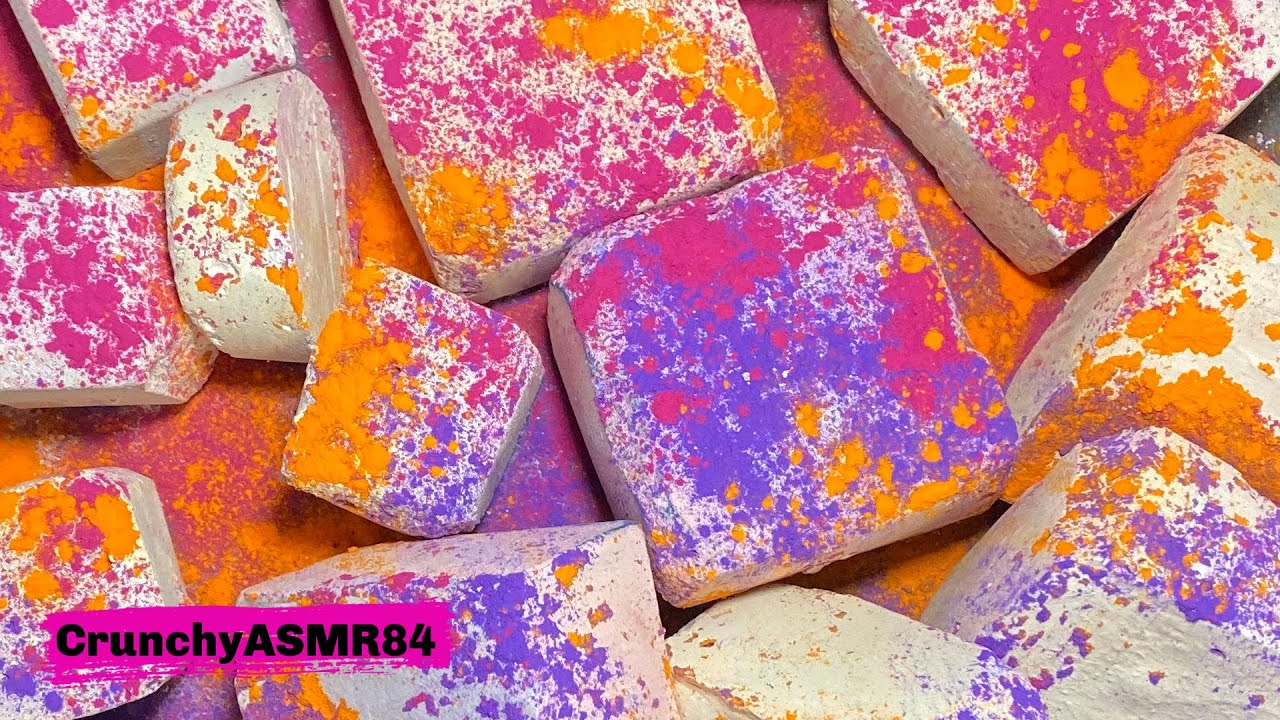 6 Blocks of Crunchy Gym Chalk - Reformed | ASMR