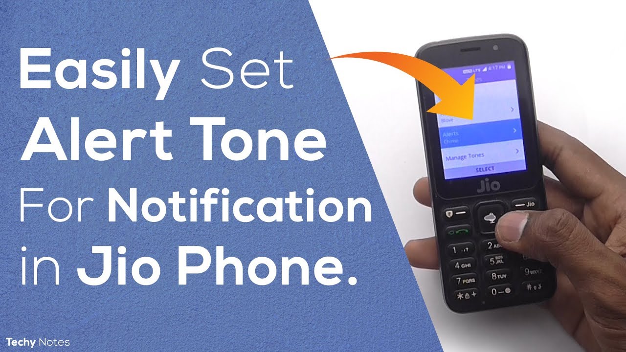 How To Set Alert Tone In Jio Phone
