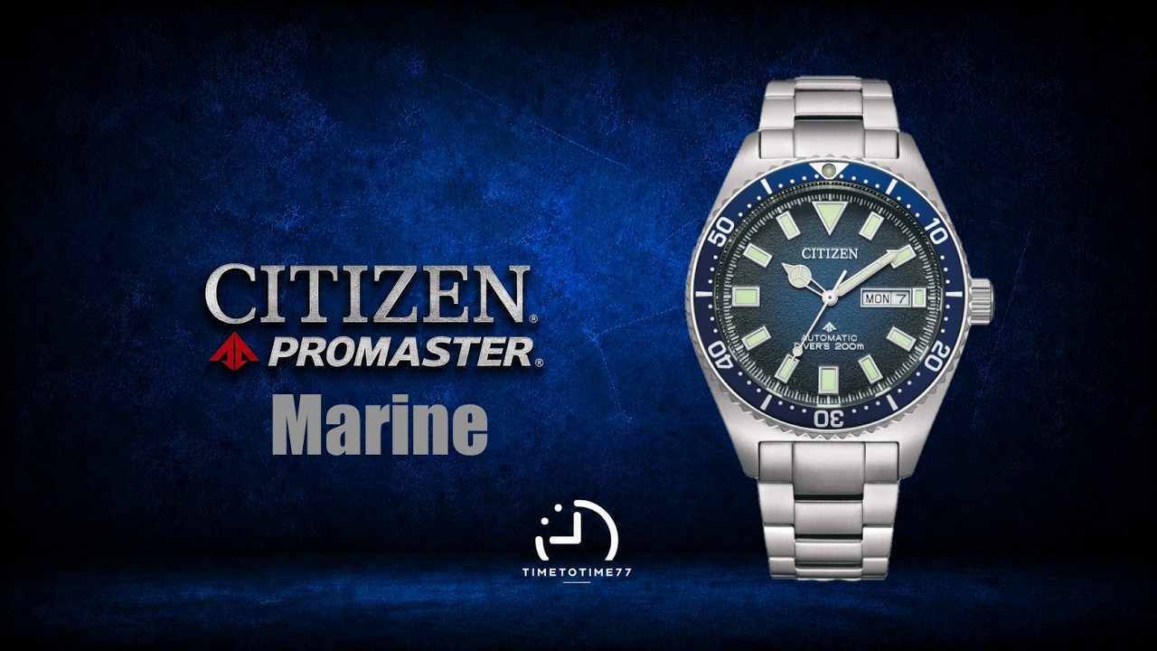 CITIZEN MARINE NY0129-58L: l'altra faccia del PROMASTER.