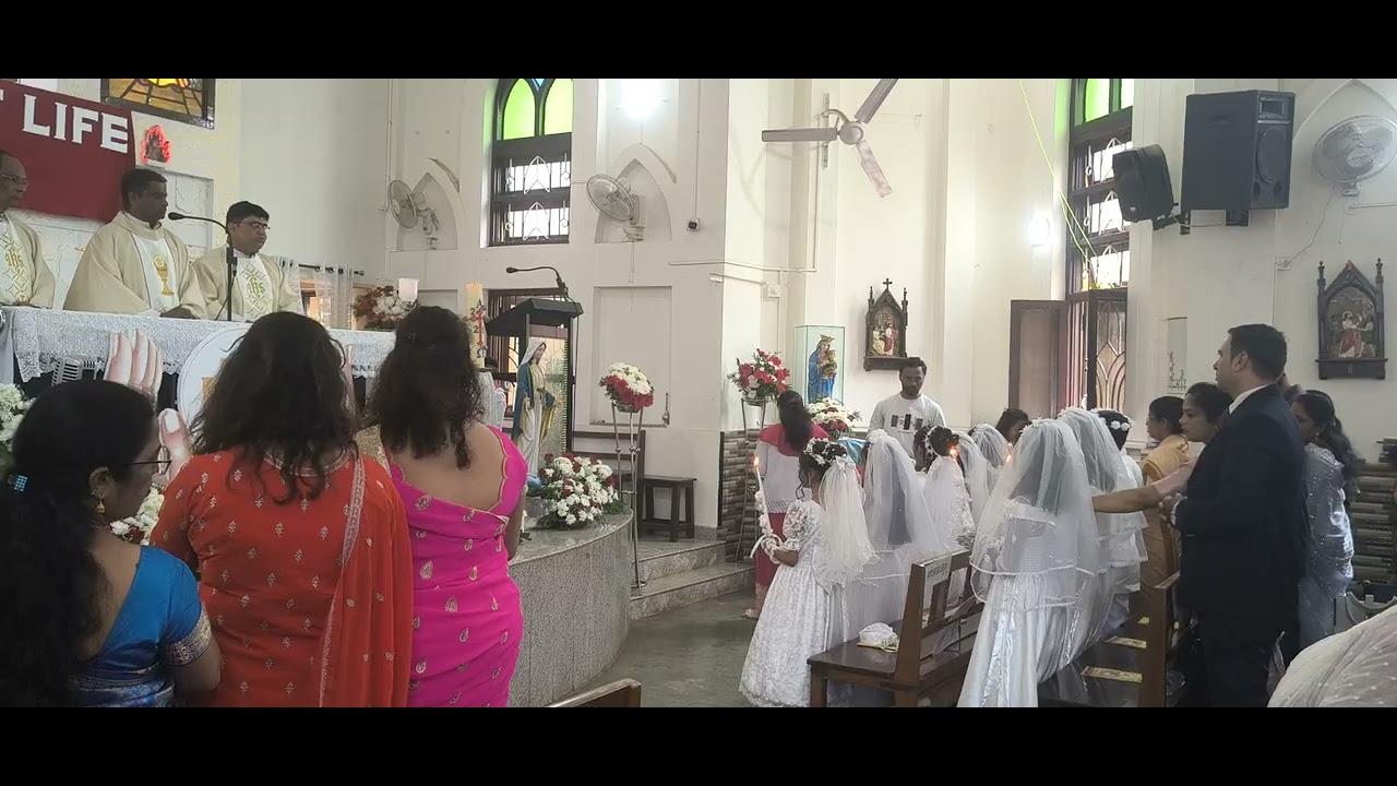 Part 2 First Holy Communion Eucharistic Celebration, Holy Cross Church, Dharwad, February 8, 2026.