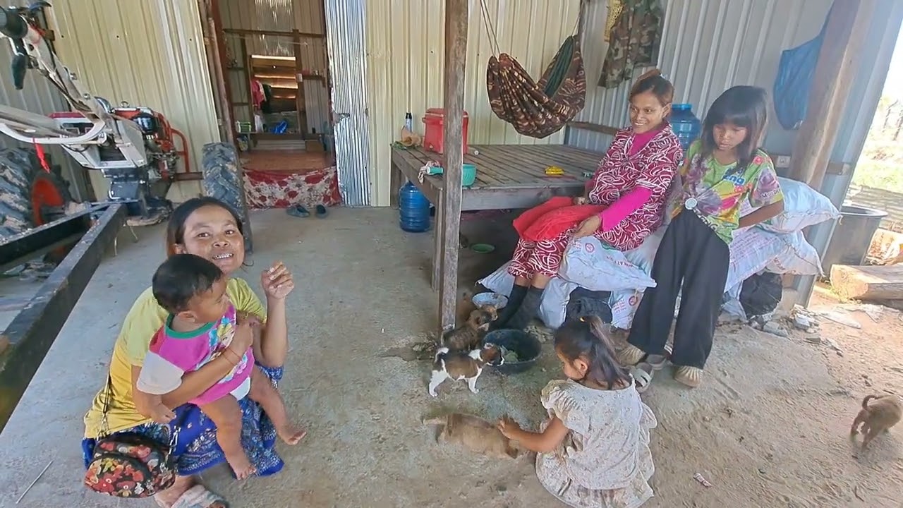 អ្នកមីងចំប៉ាខែមត្រឡប់មកផ្ទះវិញហើយថ្ងៃនេះ