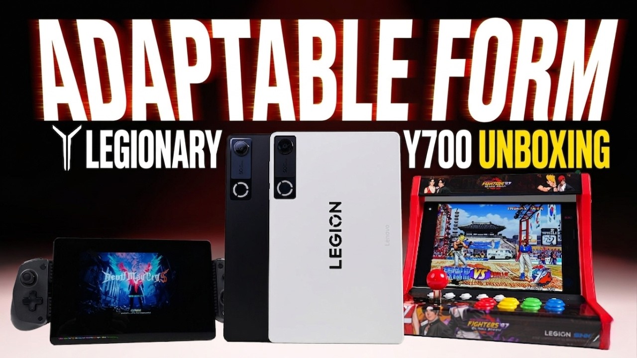 Распаковка и обзор игрового планшета Lenovo Legion Y700 5-го поколения | Идеальная портативная иг...