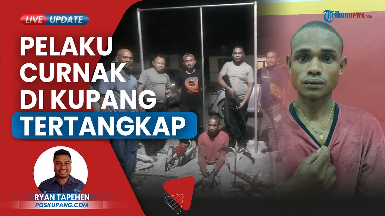 Pelaku Pencurian Ternak di Kabupaten Kupang Ditangkap Polisi, Ternyata Pelaku Juga Gasak Emas