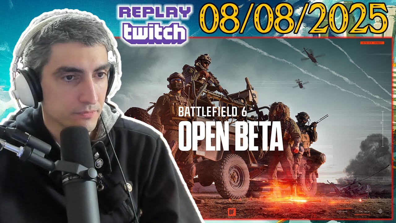 VOD 🎥 C'EST LA GUERRE MON LIEUTENANT, QUELS SONT LES ORDRES ? 💣 - Live Twitch du 08/08/2025