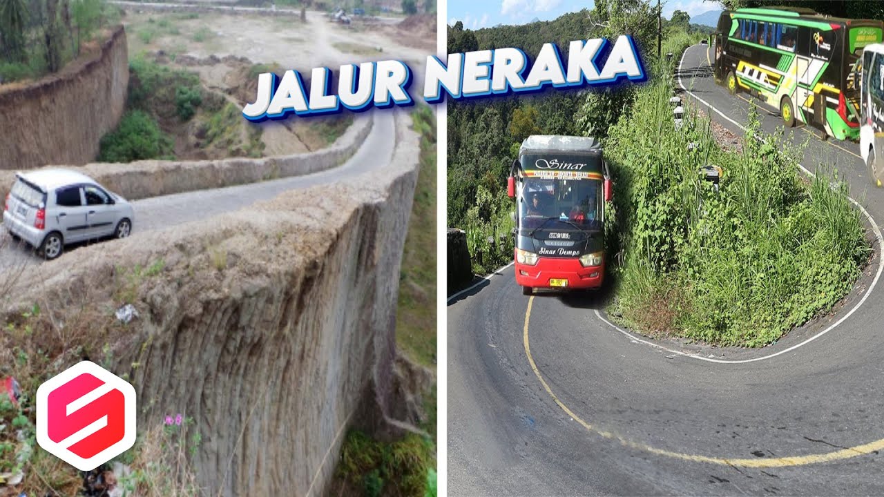 Jangan Coba-coba! 7 Jalan Paling Mengerikan di Indonesia - Nyawa Taruhannya!