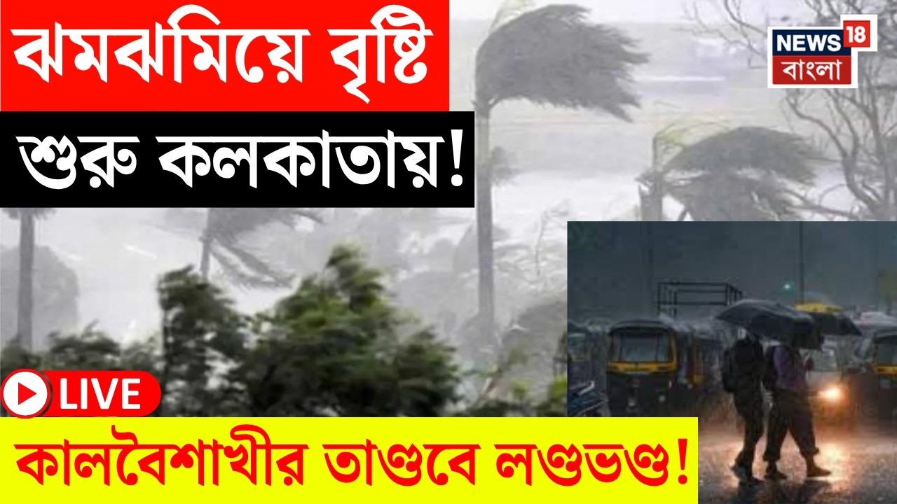 West Bengal Weather LIVE | বঙ্গে তুমুল দুর্যোগ! আজ কোন কোন জেলায় কালবৈশাখী? . IMD Rain Warning