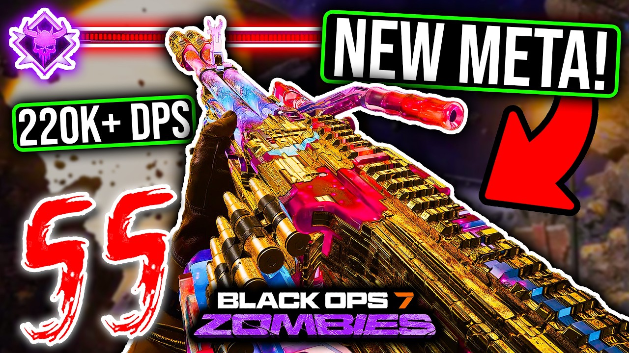 ЭТОТ ручной пулемет &mdash; НОВАЯ *ЛУЧШАЯ* пушка в BO7 Zombies!