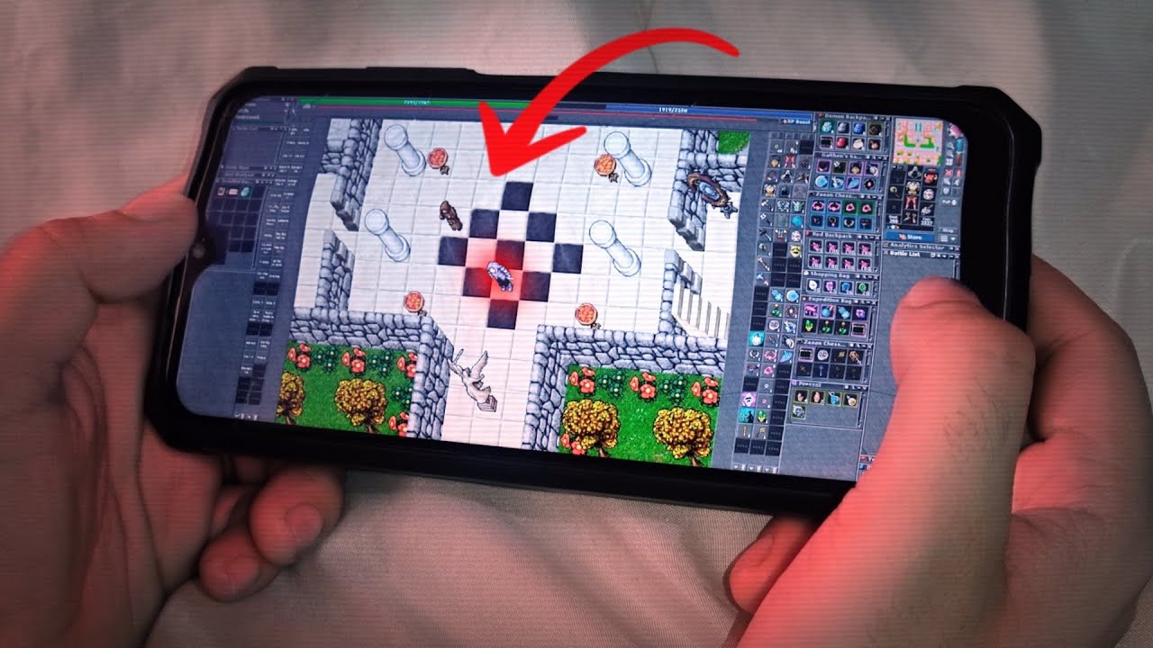 As&iacute; pod&iacute;as jugar TIBIA en el CELULAR