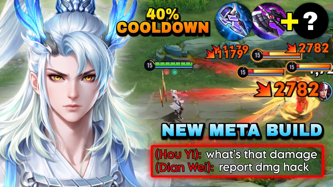 TOP 1 LOONG/AO YIN SEMI TANK + 40% CD BUILD IS THE NEW META IN RANK GAME! | HONOR OF KINGS