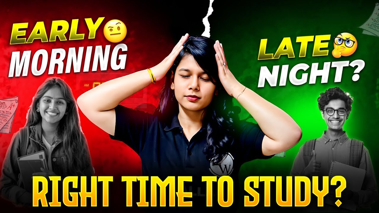 Morning vs Night Study: What&rsquo;s the Best Time to Study? 😱
