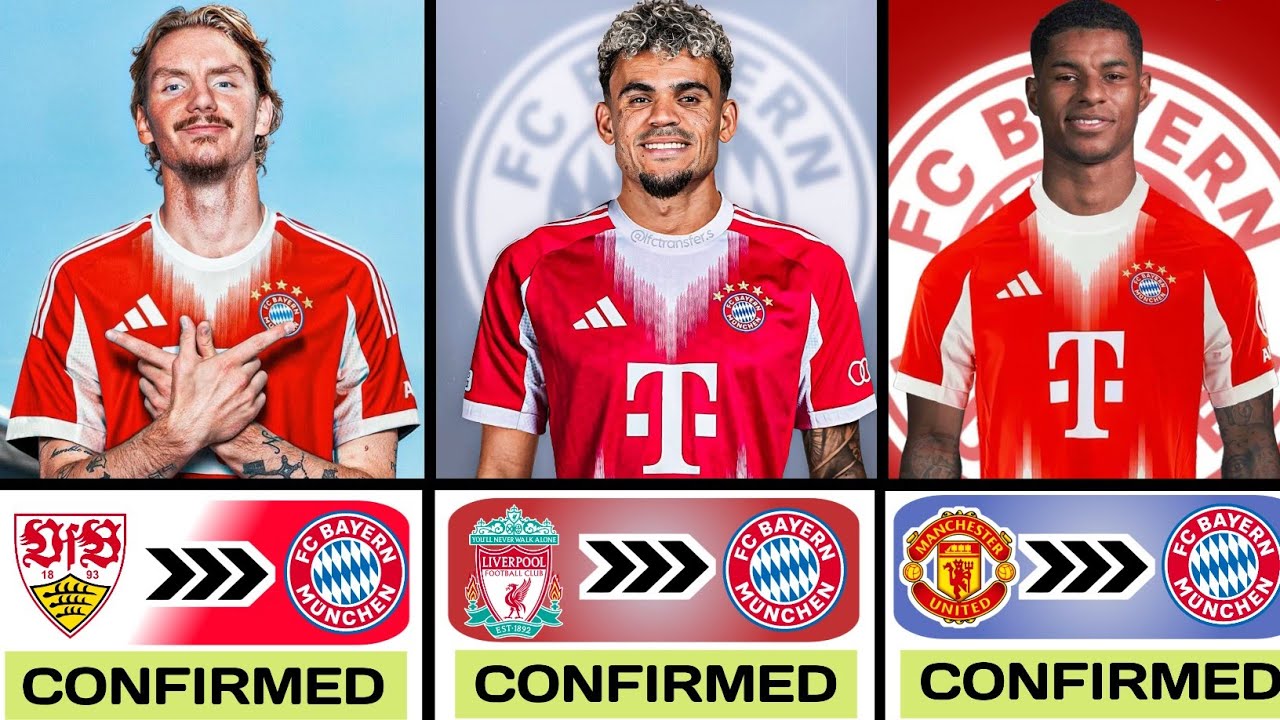 Bayern Munich All Confirmed Transfer News 2025 | Luis Diaz to Bayern Munich, Waltmode to Bayern..🤯✅