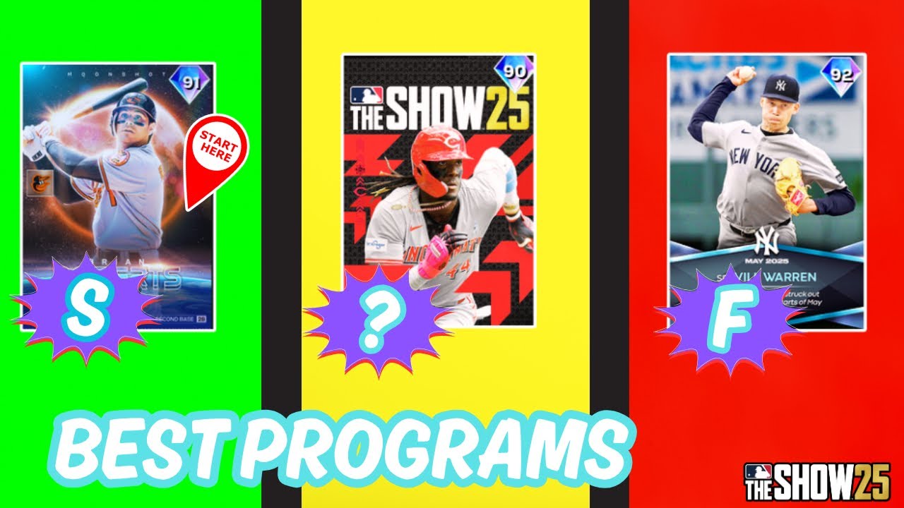 Ranking EVERY PROGRAM in MLB The Show 25!!!