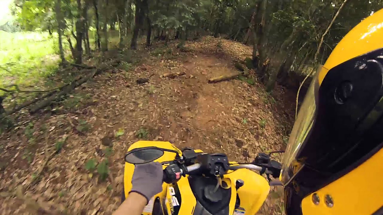ATV CAN-AM DS 250 - Trilha de Quadriciclo dentro da mata