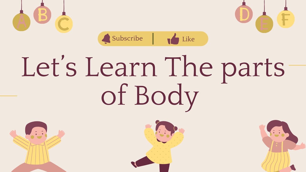 Parts of body | Kids Learning | learn parts of body | Kids Education Mania