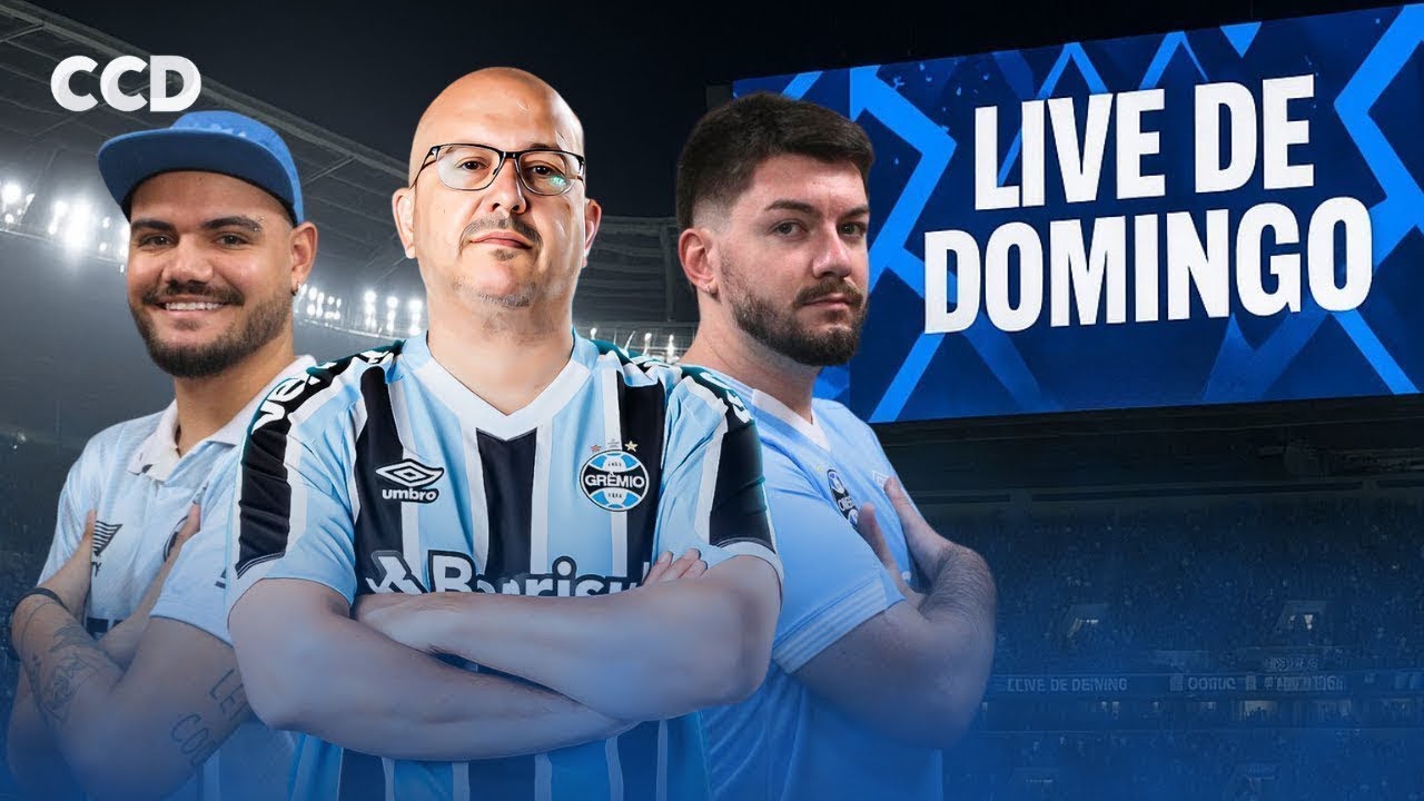 LIVE DE DOMINGO - GR&Ecirc;MIO VENCE E CONVENCE | TET&Ecirc; | GUIDO RODRIGUEZ | ENAMORADO