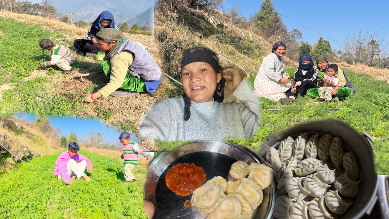 Humne Banaya Aaj momo 🥟// mummy Log GayeAaj Gorai Karne 🤷‍♀️// Aaj ki Khub enjoy 😉 ￼ momo enjoy 😉￼￼￼