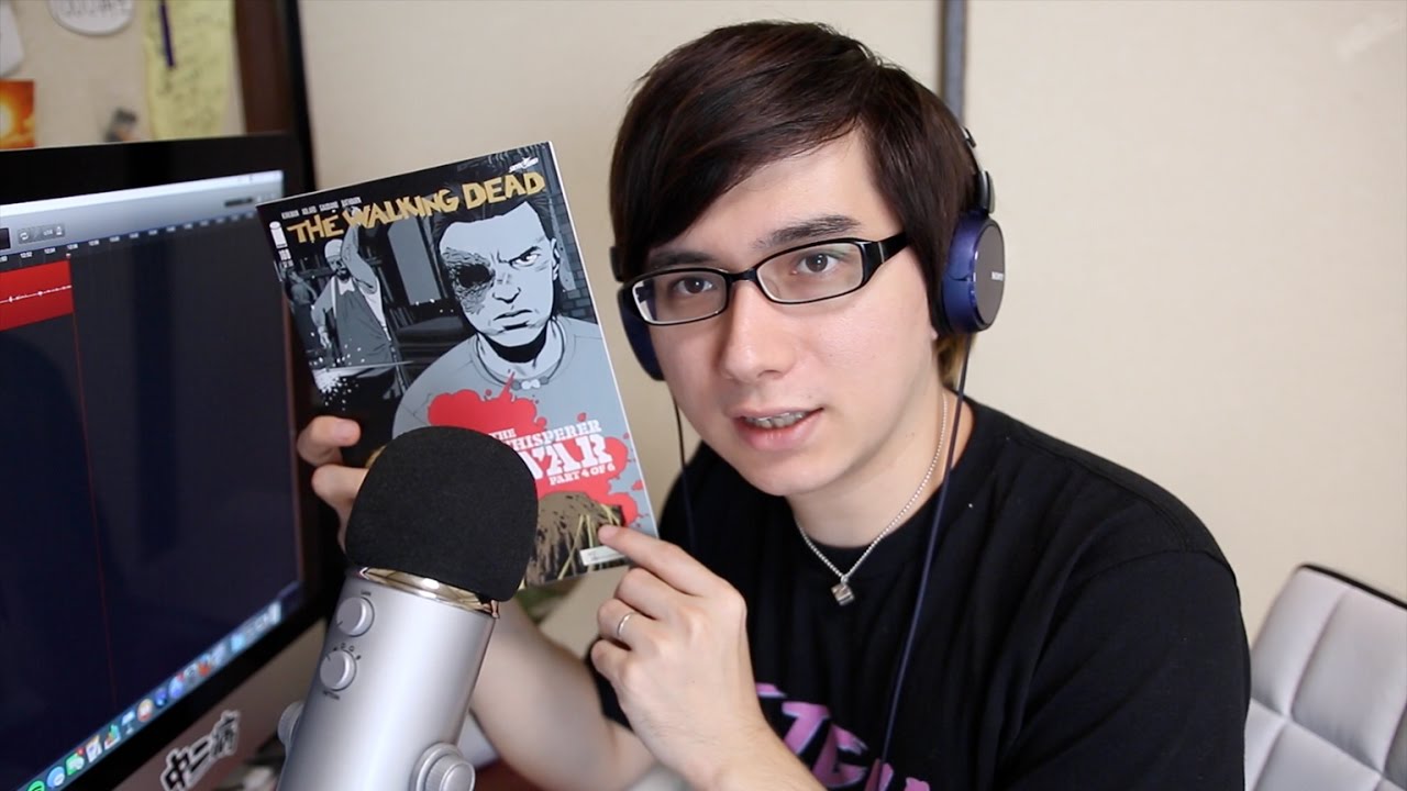 ASMR動画、シリーズ化？（アメコミASMR）Comic Book ASMR