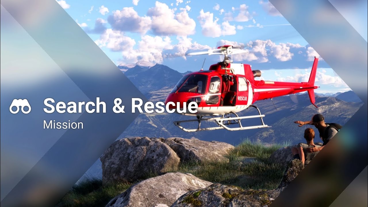Microsoft Flight Simulator 2024 • Search & Rescue Mission (Rotorcraft)
