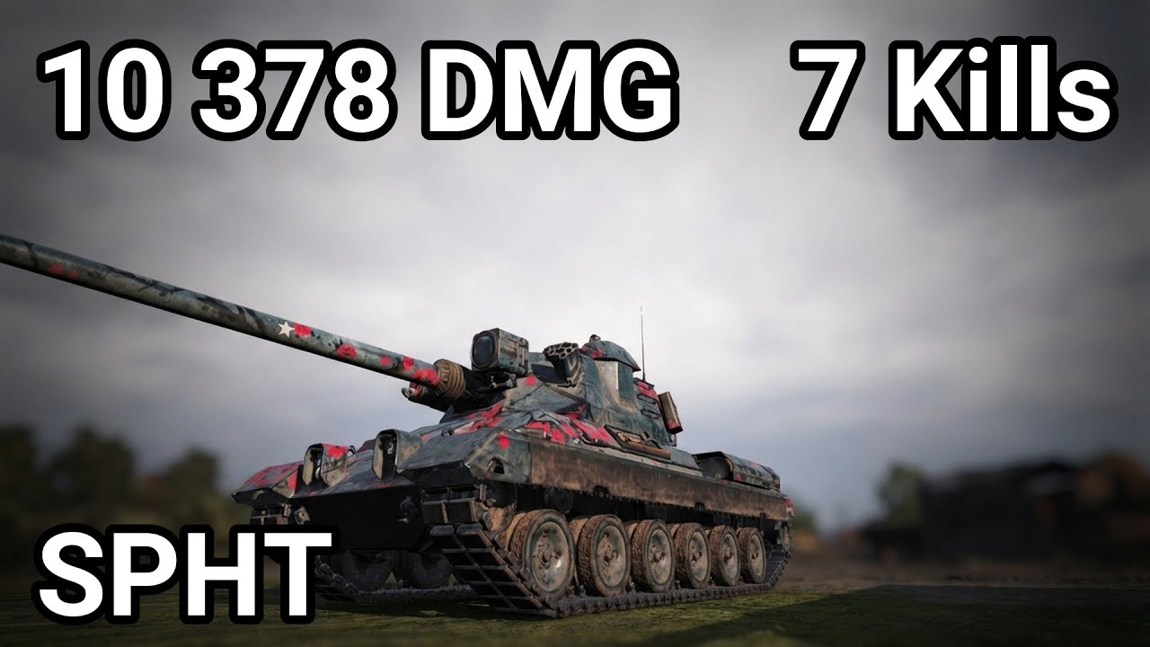 SPHT - 10 378 damage / 7 kill / 2 518 blocked / 6 assist