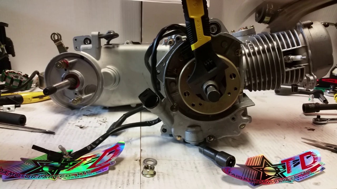 GY6 150cc stator swap - Part 3 Custom Taida Build 61mm