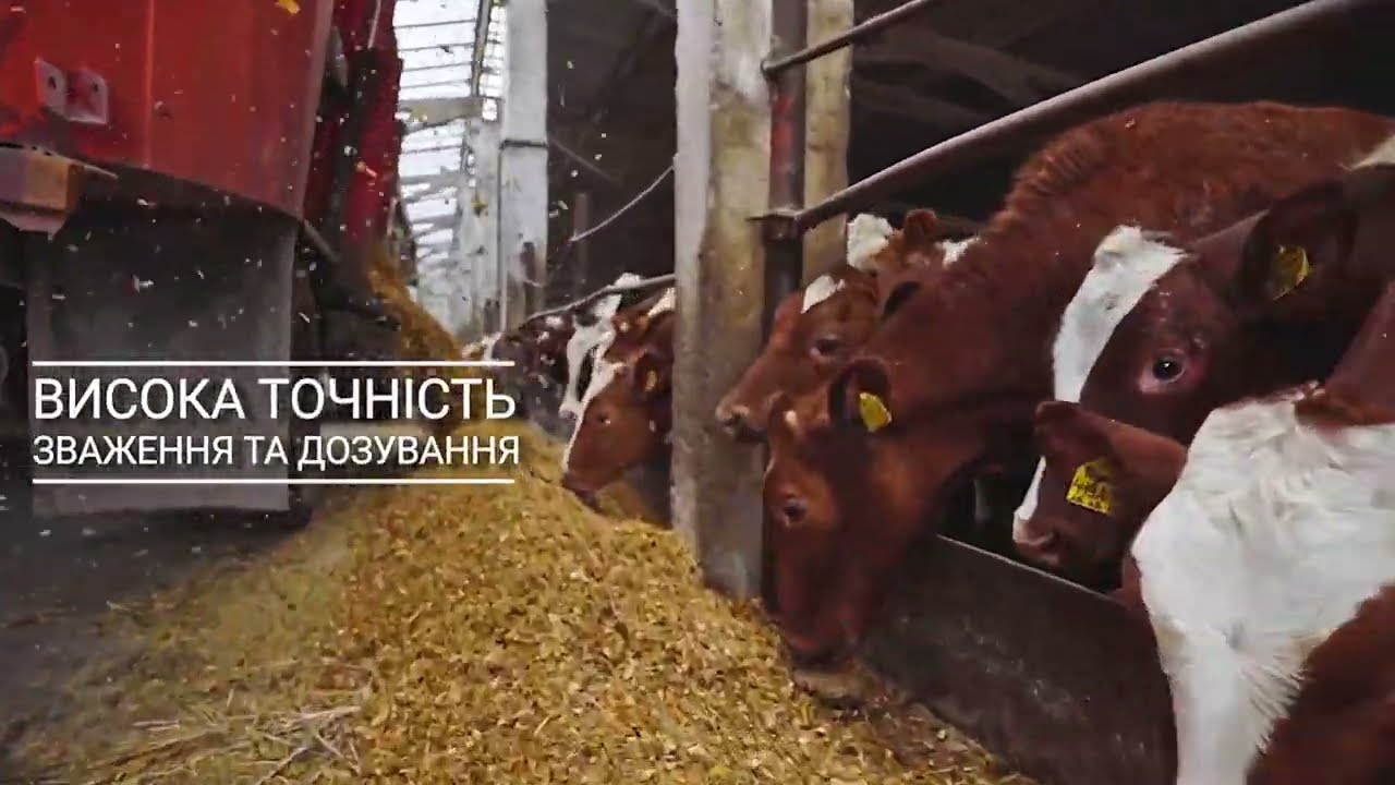 Вашим коровам це точно сподобається! Кормозмішувач KUHN PROFILE