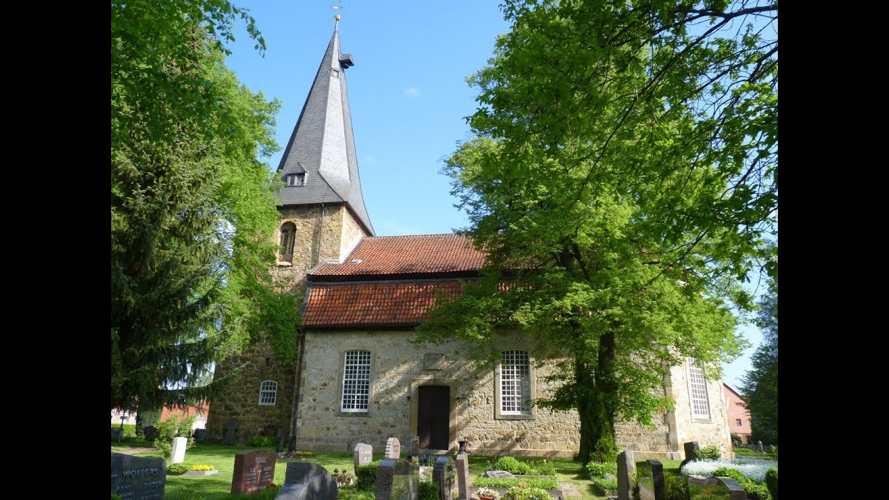 Glocken Soßmar (PE) Kirche St. Georg - Vor- und Einläuten GD (+ ca. 2 min. Festtagsgeläut)