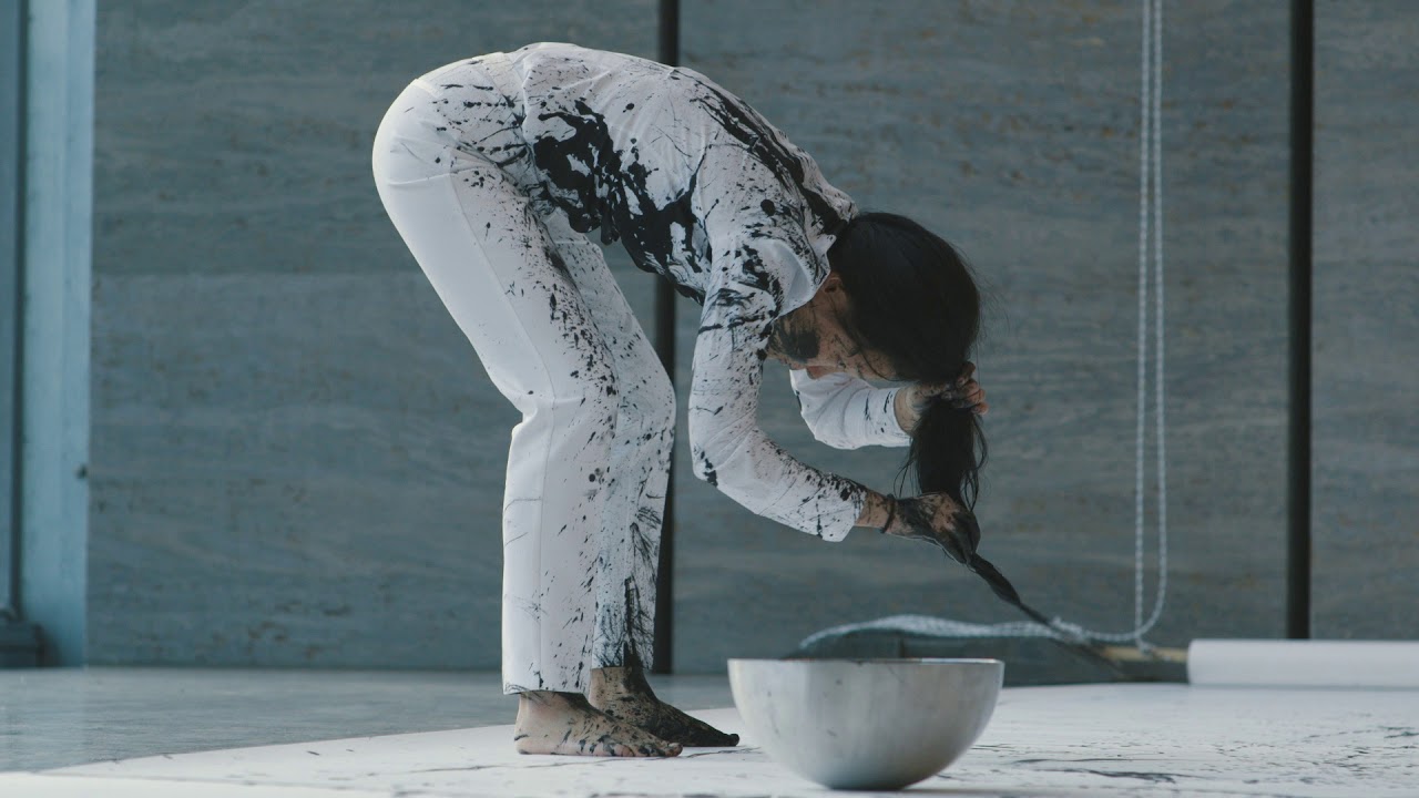 MdbK |  Xie Rong - Painting until it Becomes Marble (Performance)