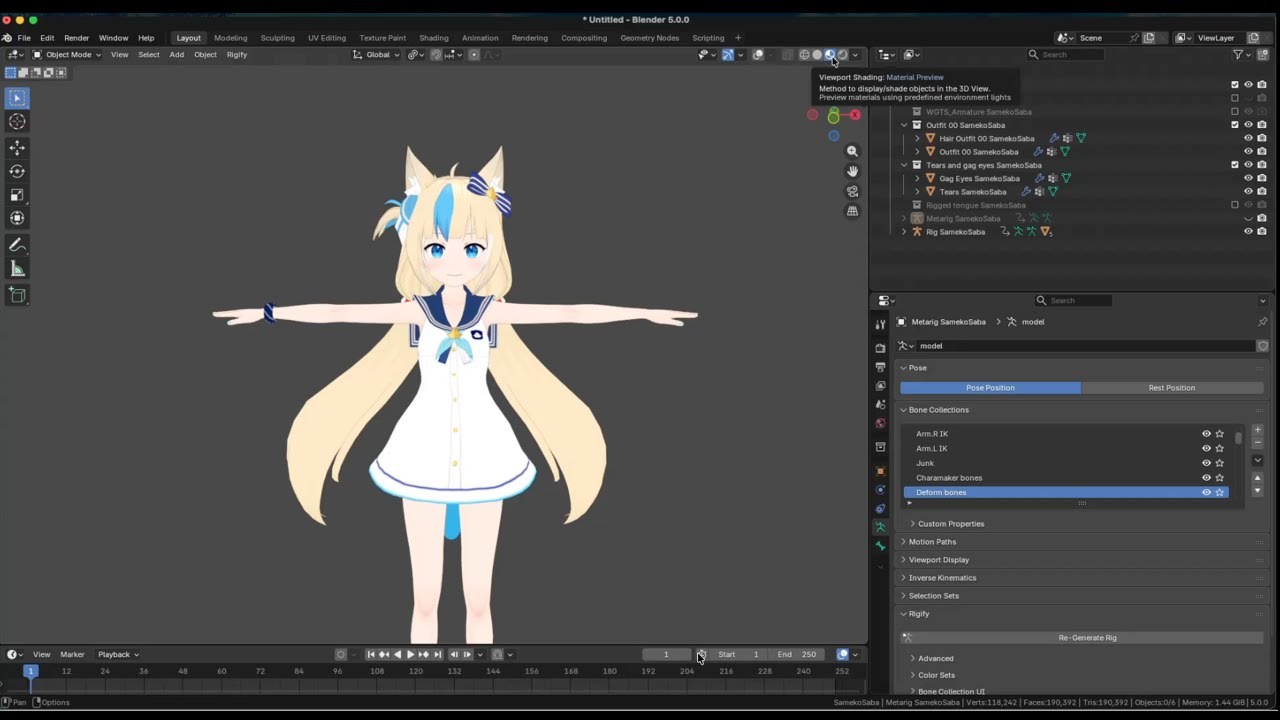 Export your Koikatsu waifu to Blender and more!