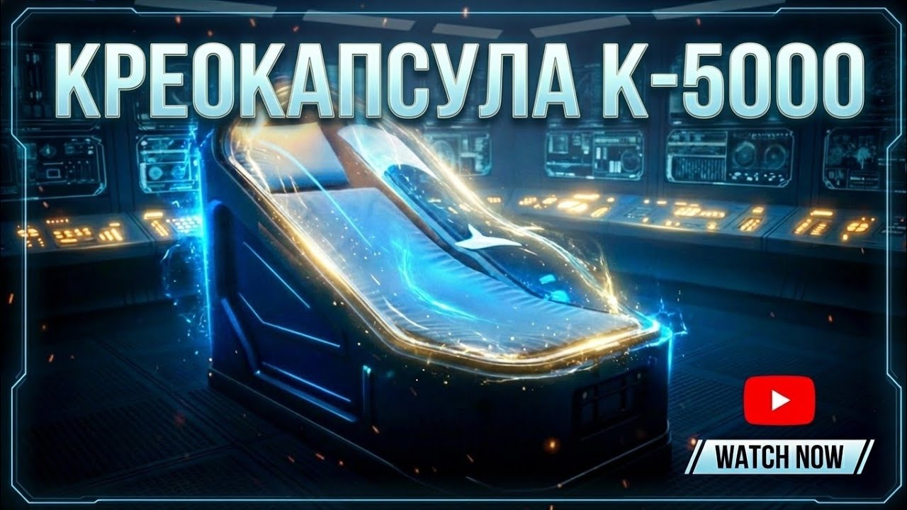 Человек и космос | Креокапсула K-5000Human and Space | Cryo Capsule K-5000