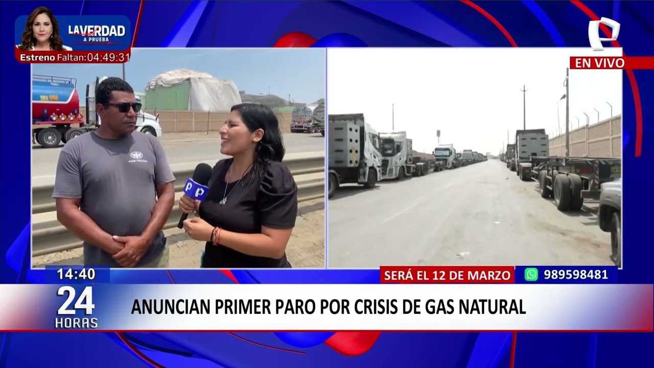 Transportistas de carga pesada anuncian paro nacional para el 12 de marzo por alza de combustibles