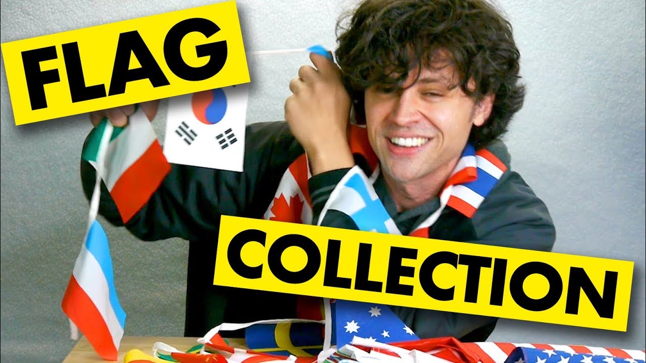 My flag collection — weird, ugly, and obscure